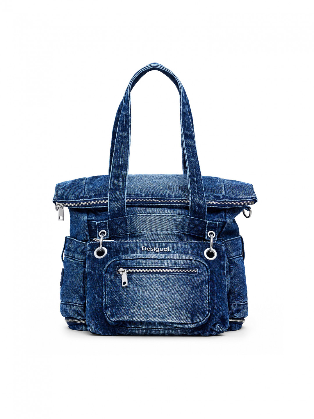 Desigual Batoh 25SAKD02 Tmavomodrá